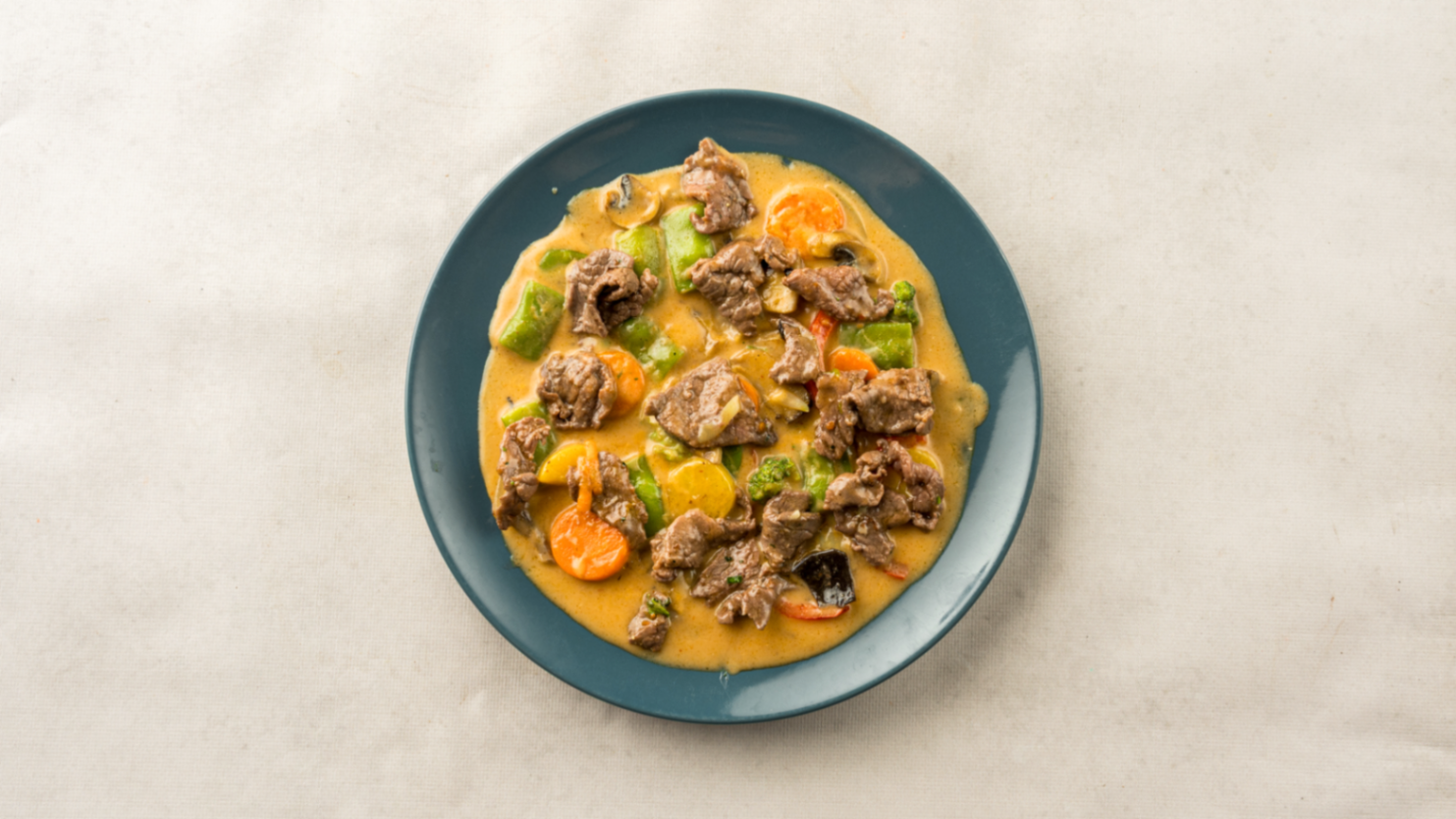Wołowina w sosie curry