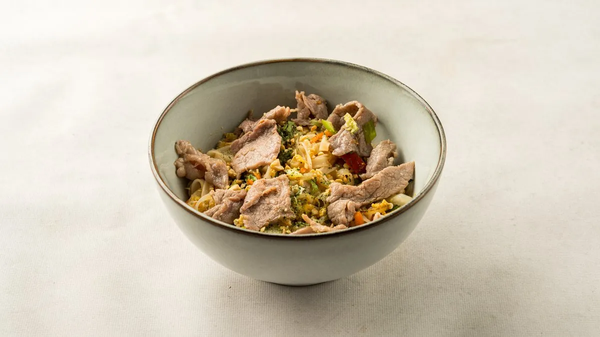 Pad Thai z wieprzowiną